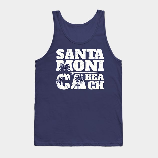 Santa monica beach Tank Top by aldyfmsh